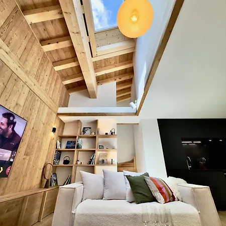 Les Cimes De L Alpage - Duplex Luxe 130 M2 Au Pied Des Pistes アパート *